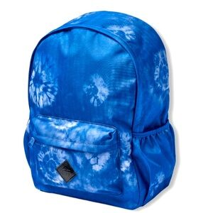 Reef Blue Tie-Dye Backpack Beach Surf Vacation Swim Ocean
